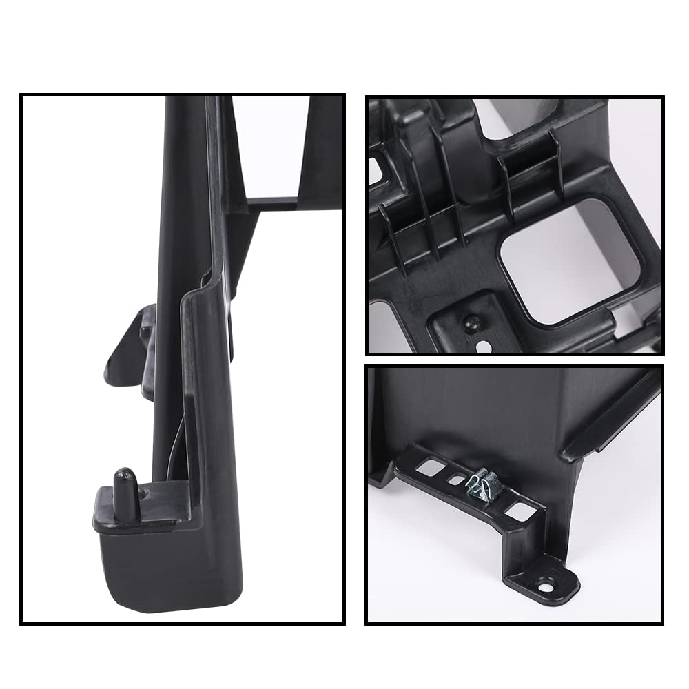 G-PLUS Dash Panel Double Radio Cage Bracket Compatible with Chevy Silverado Tahoe GMC Sierra 2003 2004 2005 2006 Plastic Bracket