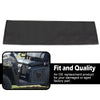 G-PLUS Soft Seat Cover Protector Compatible with Polaris Ranger 400 500 570 800 RZR UTV 2010-2014 4x4 Midsize Lower Seat Cover, Black