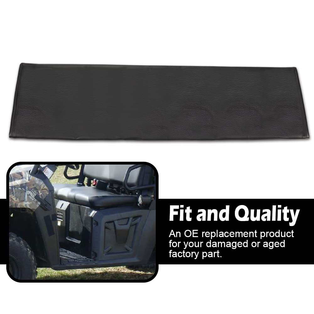G-PLUS Soft Seat Cover Protector Compatible with Polaris Ranger 400 500 570 800 RZR UTV 2010-2014 4x4 Midsize Lower Seat Cover, Black