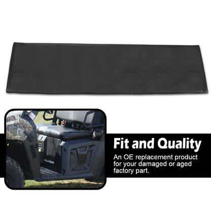 G-PLUS Soft Seat Cover Protector Compatible with Polaris Ranger 400 500 570 800 RZR UTV 2010-2014 4x4 Midsize Lower Seat Cover, Black