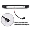 G-PLUS LED Third Brake Light Compatible With 07-14 Chevy Silverado/GMC Sierra,3RD LED Bar Brake/Cargo Light,Type I (Clear lens Chrome Housing Amber Reflector)
