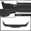 G-PLUS Rear Lower Bumper Cover Fascia, Compatible with Ford Explorer Limited/Platinum/Sport Sport Utility 4-Door 2018-2019, FO1115139, JB5Z17K835DA