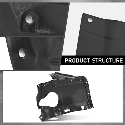 G-PLUS Front Left Fender Liner Inner Assembly, Compatible with Audi A3 2009-2011, Driver Side, 8P0821191D, AU1250108