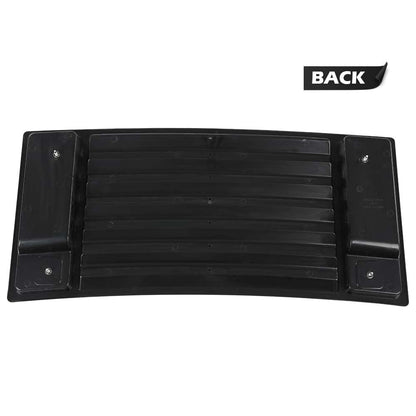 G-PLUS Hood Grille W/Handles Hood Vent Compatible with 2003-2007 Hummer H2 Black New Gm25928163 15063080, 25858920
