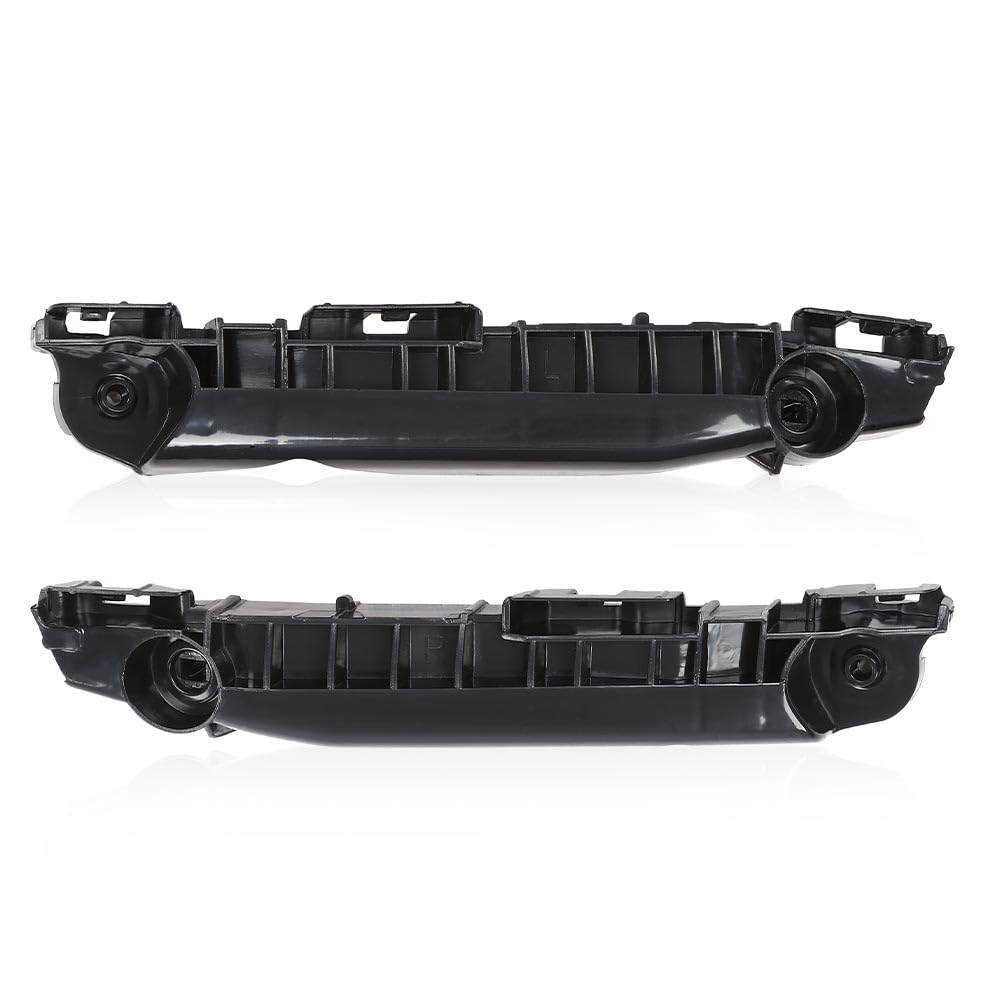 G-PLUS Front Left & Right Side 1pair Bumper Brackets Compatible with Toyota Yaris Hatchback 2007-2011 525350D040, 525360D040, TO1033115, TO1032115