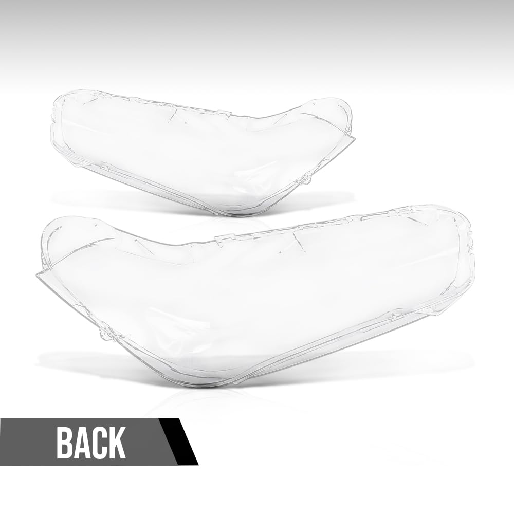 G-PLUS Headlight Lens Cover Compatible with BMW X2 F39 2018-2023 Left & Right Pair Front Headlamp Lens Cover Clear