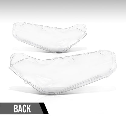 G-PLUS Headlight Lens Cover Compatible with BMW X2 F39 2018-2023 Left & Right Pair Front Headlamp Lens Cover Clear