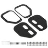 G-PLUS Hood Rubber Seal Kit Compatible with All Hummer H1 or Military Hmmwv M998 M1045 M1114 M1151 M1123 Black