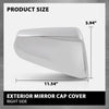 G-PLUS Exterior Mirror Cover Cap Right Passenger Side Compatible with Chevy Equinox GMC Terrain 2018-2021 Chrome