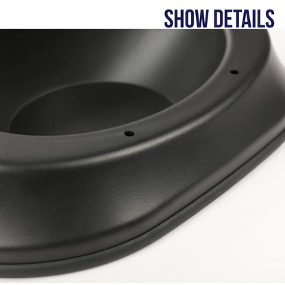 G-PLUS Install 6 x 9 Speakers Universal Angled Speaker Enclosures Boxes Pods Surface Mount Compatible with Rear Deck Door Car Truck ATV Marine,1PC