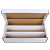G-PLUS Card Storage Box Cardboard Baseball Monster Trading Card 3000 Count Versatile Corrugated Cardboard Box 2 Pack