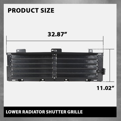G-PLUS Lower Radiator Shutter Grille Assembly Compatible with Land Rover Discovery Sport 2020-2023,Fit Land Rover Range Rover Evoque 2020-2023