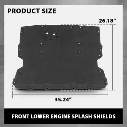 G-PLUS Front Lower Engine Splash Shield, Compatible with BMW X3 sDrive30i/ xDrive30e 2019-2023, Fit X3 X4 (submodel: M40i, xDrive30i) 2018-2023, 51757417386, BM1228196C