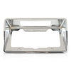 G-PLUS Rear License Plate Bezel Housing Frame Compatible with Chevy Corvette 1968 1969 1970 1971 1972 1973 3919715 Chrome