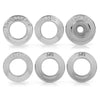 G-PLUS Dash Knob Bezels Air Brake Release Lighter Lights Wiper Gaskets Compatible with Galaxie/Ford Full-size 1962