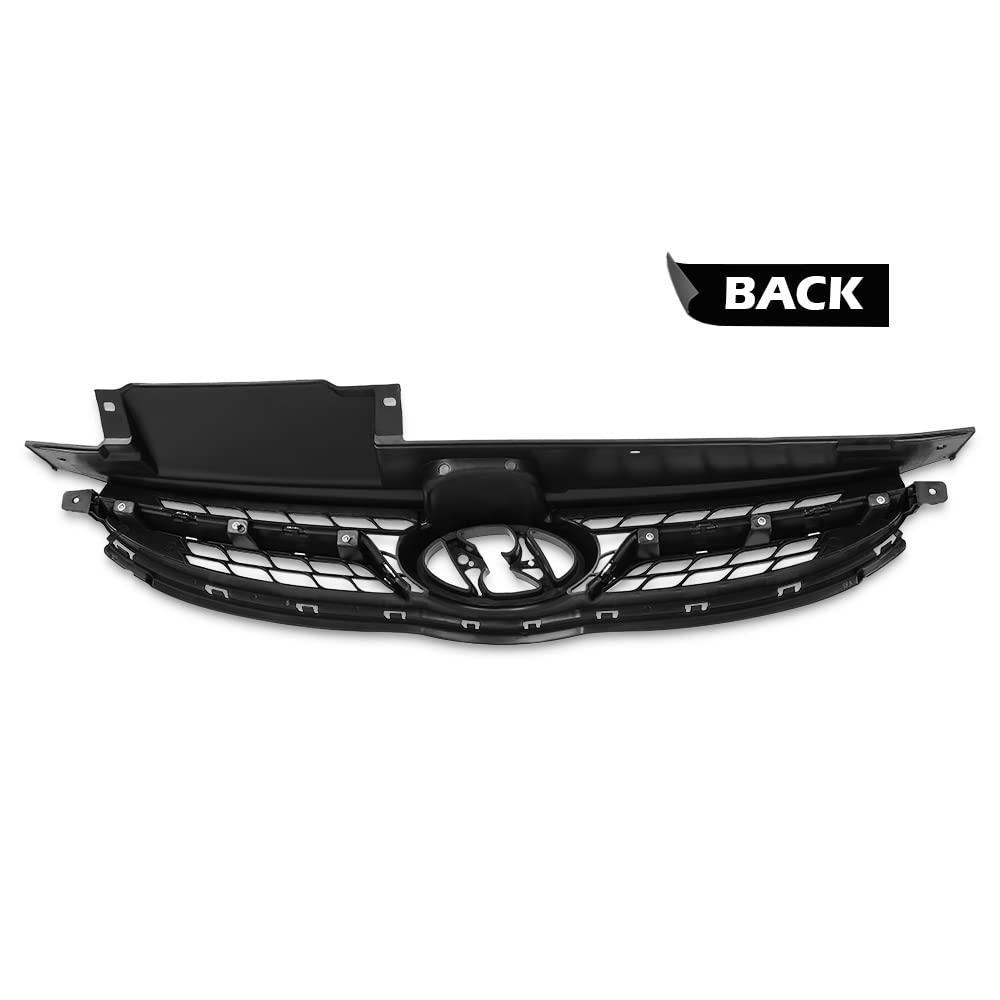 G-PLUS Grille Assembly Compatible with Hyundai Elantra 2013 2011 2012