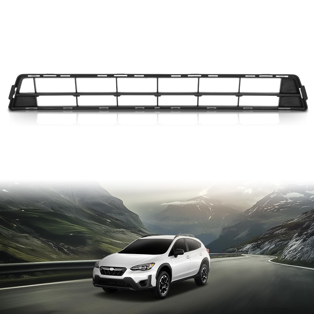 G-PLUS Front Bumper Lower Grille Plastic Compatible with Subaru Crosstrek 2021-2023 Dark Gray SU1036104, 57731FL970