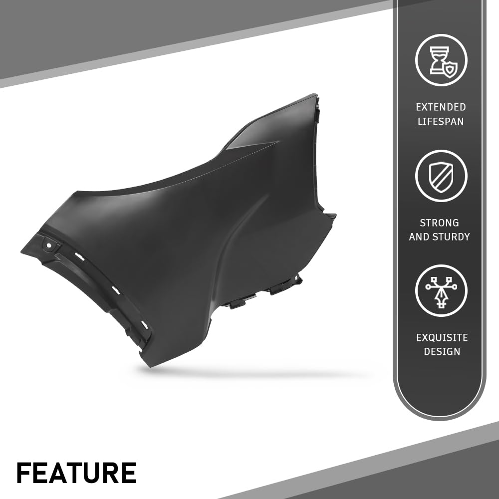 G-PLUS Front LH/RH Bumper Cover Kit Compatible with Toyota Corolla Cross 2022-2024,Fit For L & LE Models Without Park Assist Only TO1016102, 521130A908