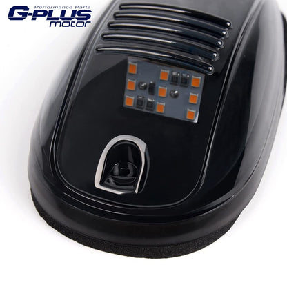 G-PLUS Cab Roof Running Marker Lights Compatible With Most of 4x4 / Off-Road/SUV/Crossover/Jeep/RV/Pickup truck vehicle,LED Roof Smoke Lens Light,5 Piece
