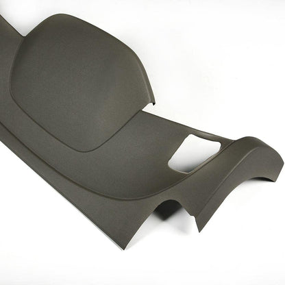 G-PLUS TPE Half Dash Cover Compatible with Chevy Silverado LS/LT/WT 2007-2013, Fit GMC Sierra SL/SLE 2007-2013, Only Covers Front Portion of Dash (NOT Fit LTZ/Denali/SLT Models) Grey