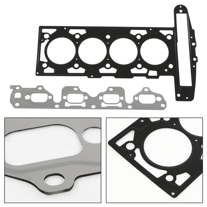 G-PLUS Head Gasket Set Bolts Compatible with Chevy Cavalier 2002-2005/Malibu 2004-2006,Fit Pontiac Sunfire 2002-2005,Fit Saturn Vue 2002-2005 2.2L 2198CC 134CID L4 DOHC HS26223PT-1 ES72196