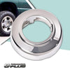 G-PLUS Front Wheel Center Cap 1 Piece Compatible with 1994-2008 4WD Van E150 E250 E350 F250 F350 Chrome Hub Cap