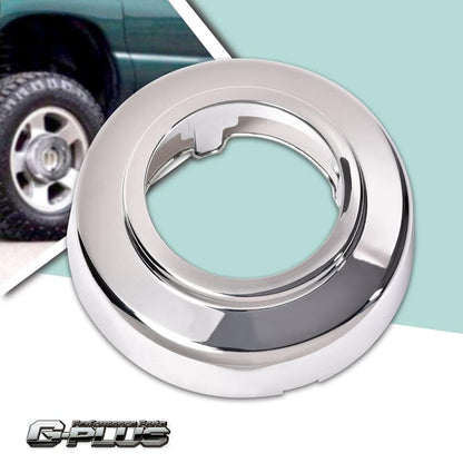 G-PLUS Front Wheel Center Cap 1 Piece Compatible with 1994-2008 4WD Van E150 E250 E350 F250 F350 Chrome Hub Cap