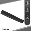 G-PLUS Front Passenger Side Door Molding Compatible with Jeep Cherokee 2014-2018 Black 6VX66RXFAC
