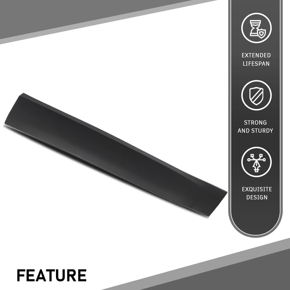 G-PLUS Front Passenger Side Door Molding Compatible with Jeep Cherokee 2014-2018 Black 6VX66RXFAC