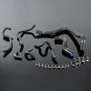 G-PLUS Silicone Heater Radiator Hose Pipe Clamps Compatible with 1997-2001 Honda Accord SIR/-T CF4/CL1, Black