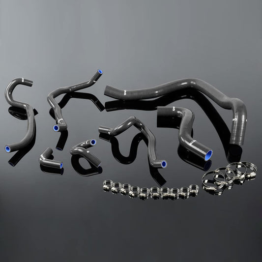 G-PLUS Silicone Heater Radiator Hose Pipe Clamps Compatible with 1997-2001 Honda Accord SIR/-T CF4/CL1, Black