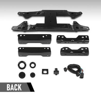 G-PLUS Gooseneck Hitch Prep Package Compatible with Ford F250 F350 F450 F550 Super Duty Truck 2017-2022 Fit 6.75' or 8' Bed Lengths LC3Z-5F057-A Black