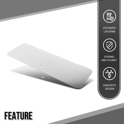 G-PLUS White Boat Plastic Ski Locker Door Cover Lid w/Hinge Kits Compatible with Most Boats, Such as Fishing Boat, Sailboats, Motorboat, Kayaks and Canoes