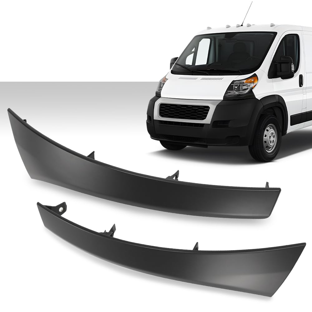 G-PLUS Headlight Fillers Driving Head Light Lamp Molding Set Compatible with Ram ProMaster 1500/2500 /3500 Base 2014-2022 1ZT59ZZZAA 1ZT60ZZZAA CH1089103 CH1088103