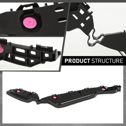 G-PLUS Bumper Bracket Rear Passenger Side Compatible with Toyota Highlander 2020 2021 2022 2023 521550E100