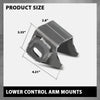 G-PLUS Weld on Heavy Duty Lower Control Arm Mounts Compatible with Jeep Wrangler TJ 1997-2006,Fit Jeep Cherokee XJ 1984-2001