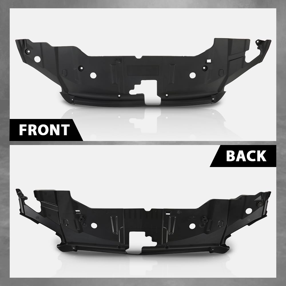 G-PLUS Front Radiator Support Cover Compatible with Ford Mustang 2013-2014 DR3Z8C291AA, FO1224113