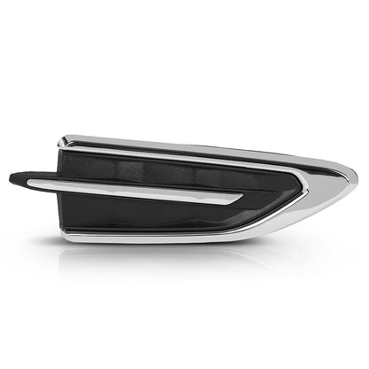 G-PLUS Pair Front Fender Ornament Fender Vent Insert Grille Molding Plate Kit, Compatible with Ford Escape SEL S SE Titanium Sport Utility 4-Door 2017-2019, LH & RH 2PCS, GJ5Z16228AB, GJ5416C217ACW