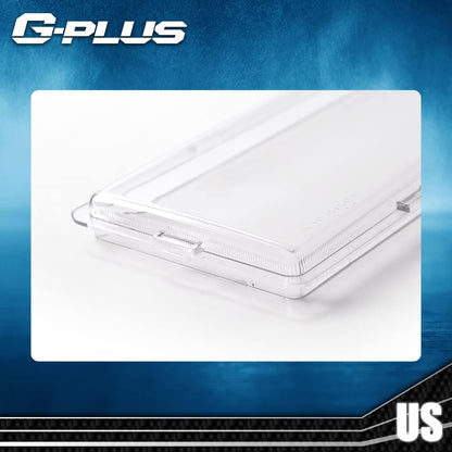 G-PLUS Front Headlight Lenses Cover Compatible with 1994-1998 C10 C/K Tahoe Suburban Silverado,Left & Right Side Replacement Pair (Clear Lens)
