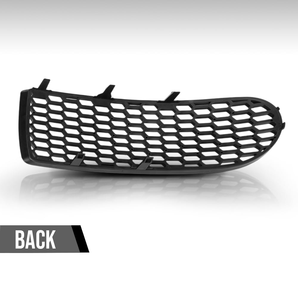G-PLUS Front Right Side Fog Light Cover Compatible with VW Beetle 2.5 2006-2008 Fit VW Beetle Base/Comfortline 2009-2010 1C0807684A01C, VW1039150 Black