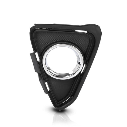 G-PLUS Fog Light Bezel Lamp Trim w/Chrome Right Passenger Compatible with Toyota RAV4 2016-2018 520300R030