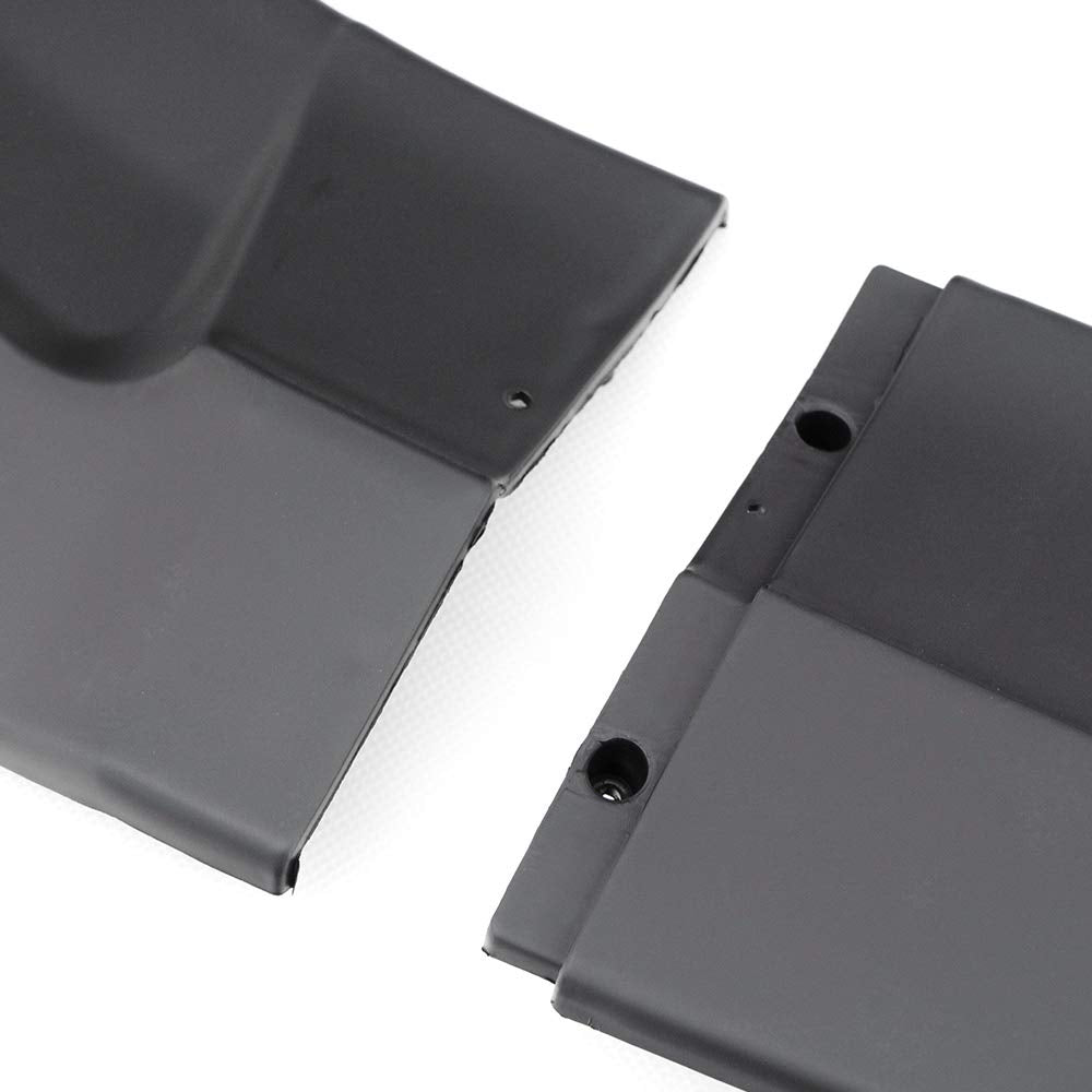 Matt Black Front Bumper Lip Trim Protection Splitter Spoiler Body Kit Compatible for Honda Civic 2016-2018 Lower Bumper