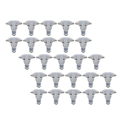 G-PLUS Door Weatherstrip Clips Nylon 3/16" Hole, 25pcs Window Weather Strip Clips 21077575