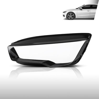 G-PLUS Headlight Lens Cover Compatible with Audi A7 RS7 2016-2018 Left Side Front Headlamp Lens Cover Clear