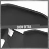 G-PLUS TPE Dash Cover Dashboard Compatible with Chevy Silverado/GMC Sierra 2007-2013, Fit Dual Glovebox Style Dashes Only, Black