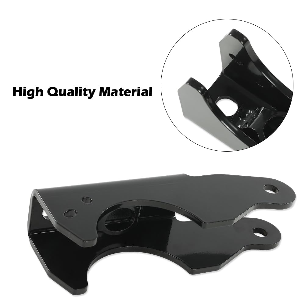 G-PLUS Heavy Duty Rear Lower Shock Mounts On Axle Left&Right Compatible with Ford F250 F350 Super Duty 1999-2004/ Excursion with Visteon Axle 2000-2005 F81Z5B498CA, F81A4A047BB, F81Z5B498BA