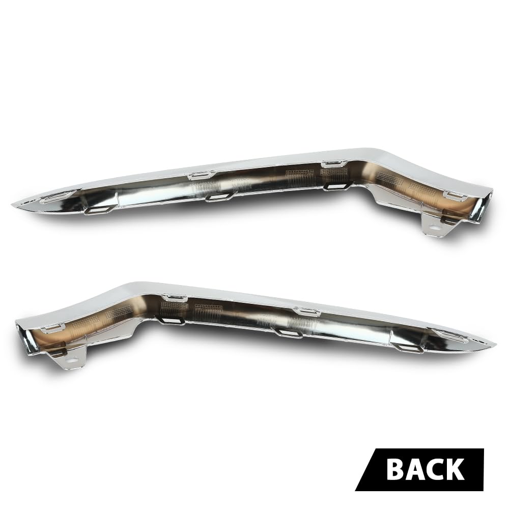 G-PLUS Front Bumper Chrome Trim Molding Fit Benz E-CLASS W212 2014-2016,Fit Benz E200/E250 E300/ E300/E350/ E350/E400/ E400/E500 E550 4Matic, AMG STYLE 2014-2016