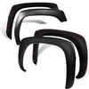 G-PLUS Fender Flares Front Rear Compatible with Chevy Silverado GMC Sierra 1999-2006/Suburban Yukon XL 2000-2006/Avalanche 2002-2006 68.4"/78"/69.2"/96" Bed Smooth Wheel Cover Vent Trim 4pcs