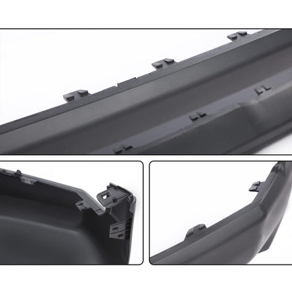 G-PLUS Primered Front Lower Bumper Cover Fascia Compatible with Jeep Compass 2017 2018 2019 2020 2021 Textured Dark Gray 5UQ11RXFAB CH1015131