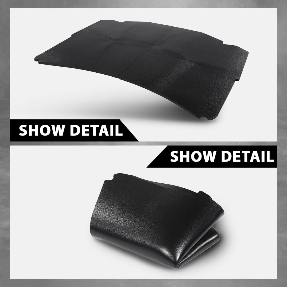 G-PLUS Hood Insulation Pad Compatible with Benz W124 E Class 1990-1995,Fit Benz 300CE 300E 300TE 1990-1993,Fit Benz 400E 500E 1992-1993,Fit Benz E320 E420 1994-1995,Fit Benz E500 1994 1246820726